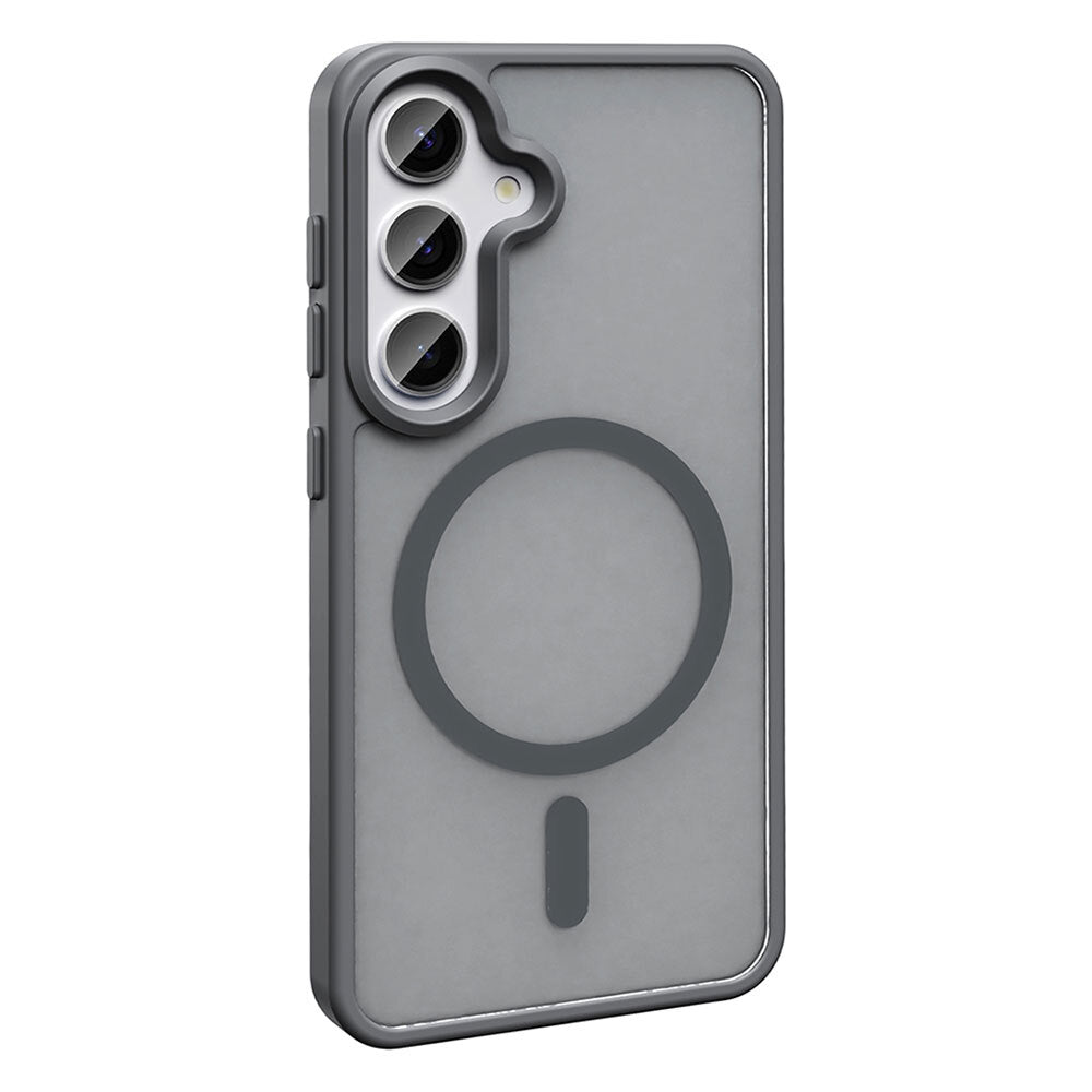 Cepax Sio Galaxy S25 Plus Magsafe Mat Arka Yüzey Telefon Kılıfı-2 Cepax Sio Galaxy S25 Plus Magsafe Mat Arka Yüzey Telefon Kılıfı-2